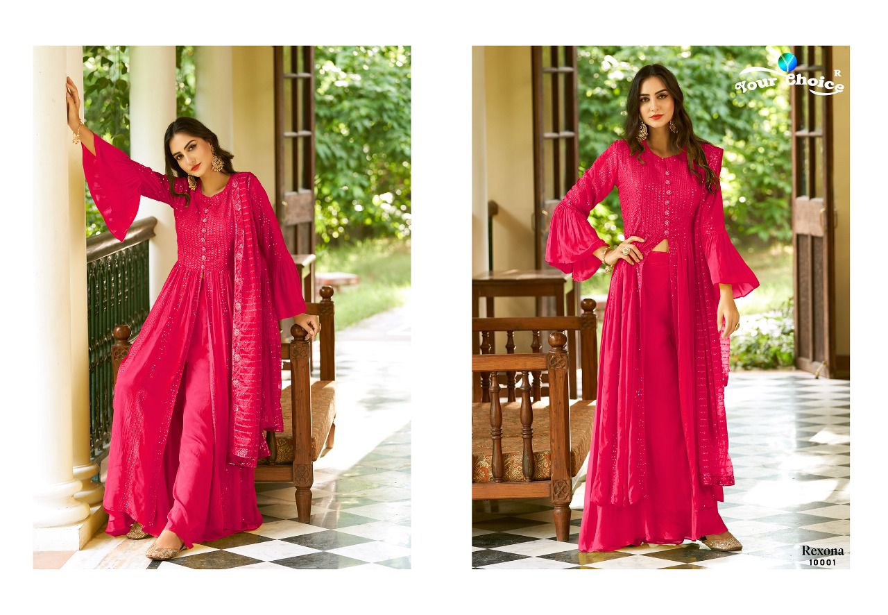 Your Choice Rexona  Festive Wear Wholesale Salwar Kameez Collection